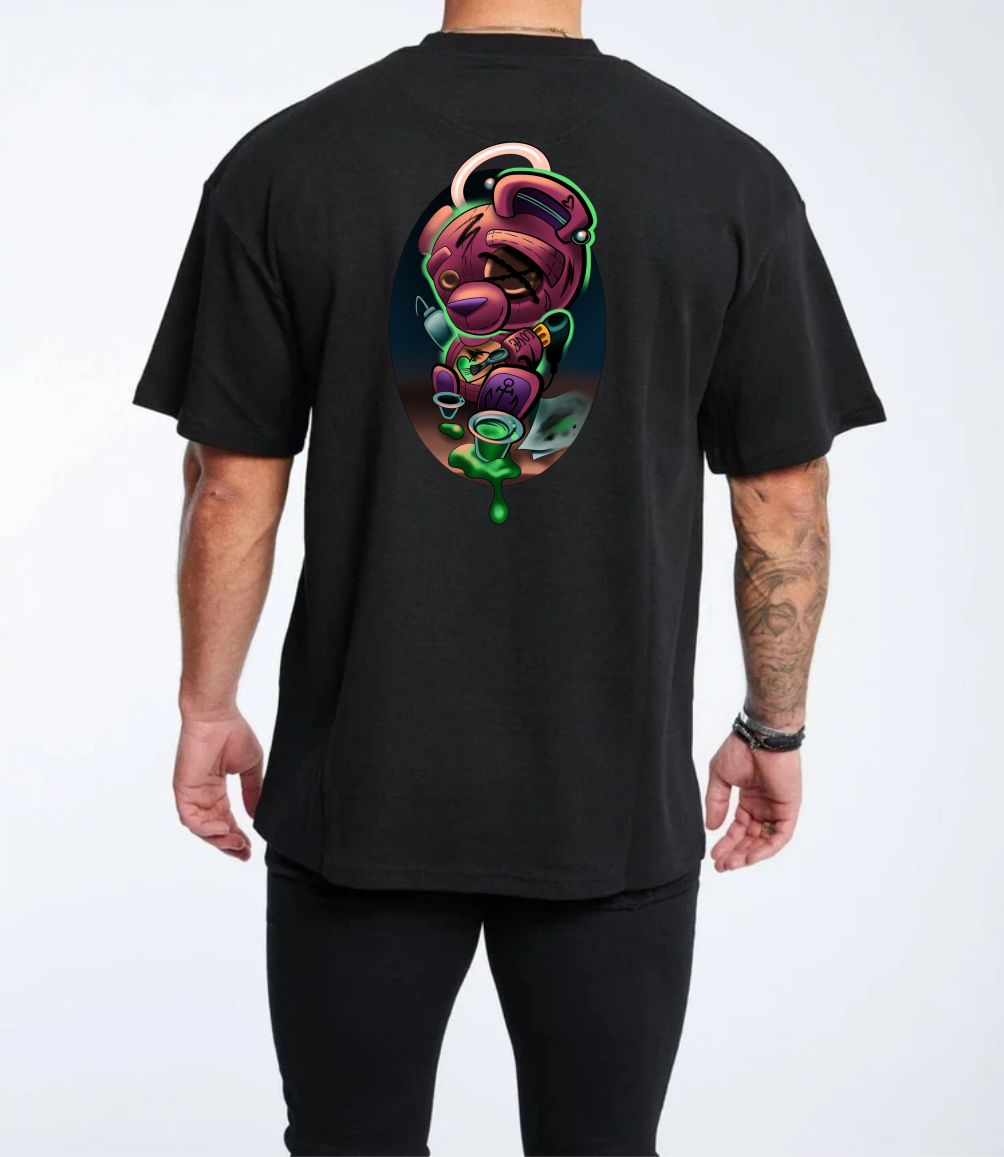 TattyB Bear Back Tee