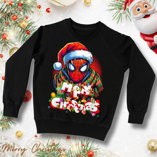 Christmas Sweater Spiderman - Kids