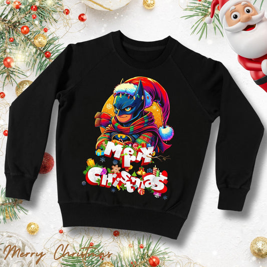 Christmas Sweater Batman - Kids