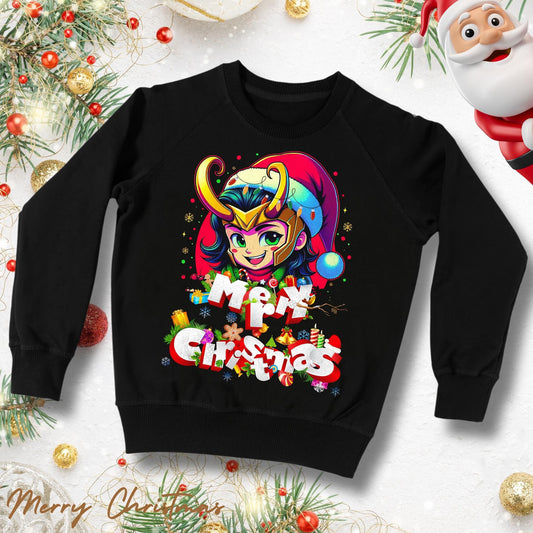 Christmas Sweater Loki - Kids