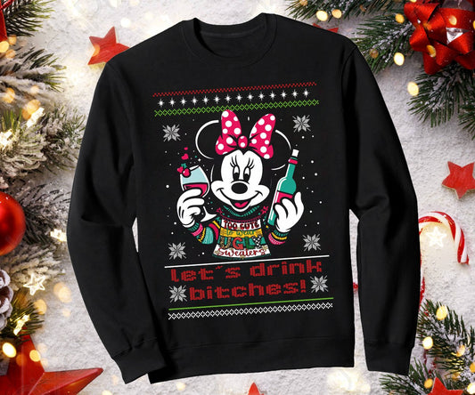 Christmas Sweater Minnie Mouse 2 Unisex