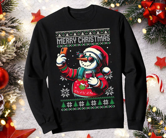 Christmas Sweater Snowman 1 Unisex