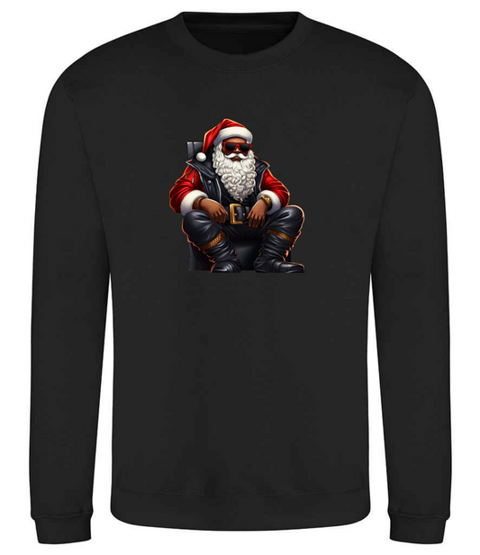 Christmas Sweater Santa 3 Unisex