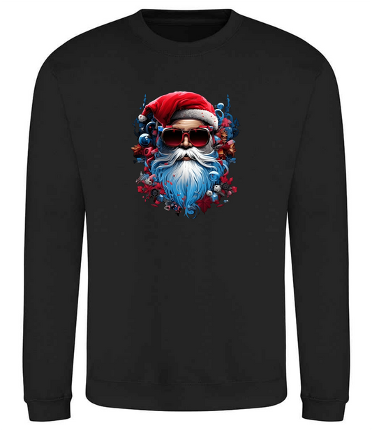 Christmas Sweater Santa 4 Unisex